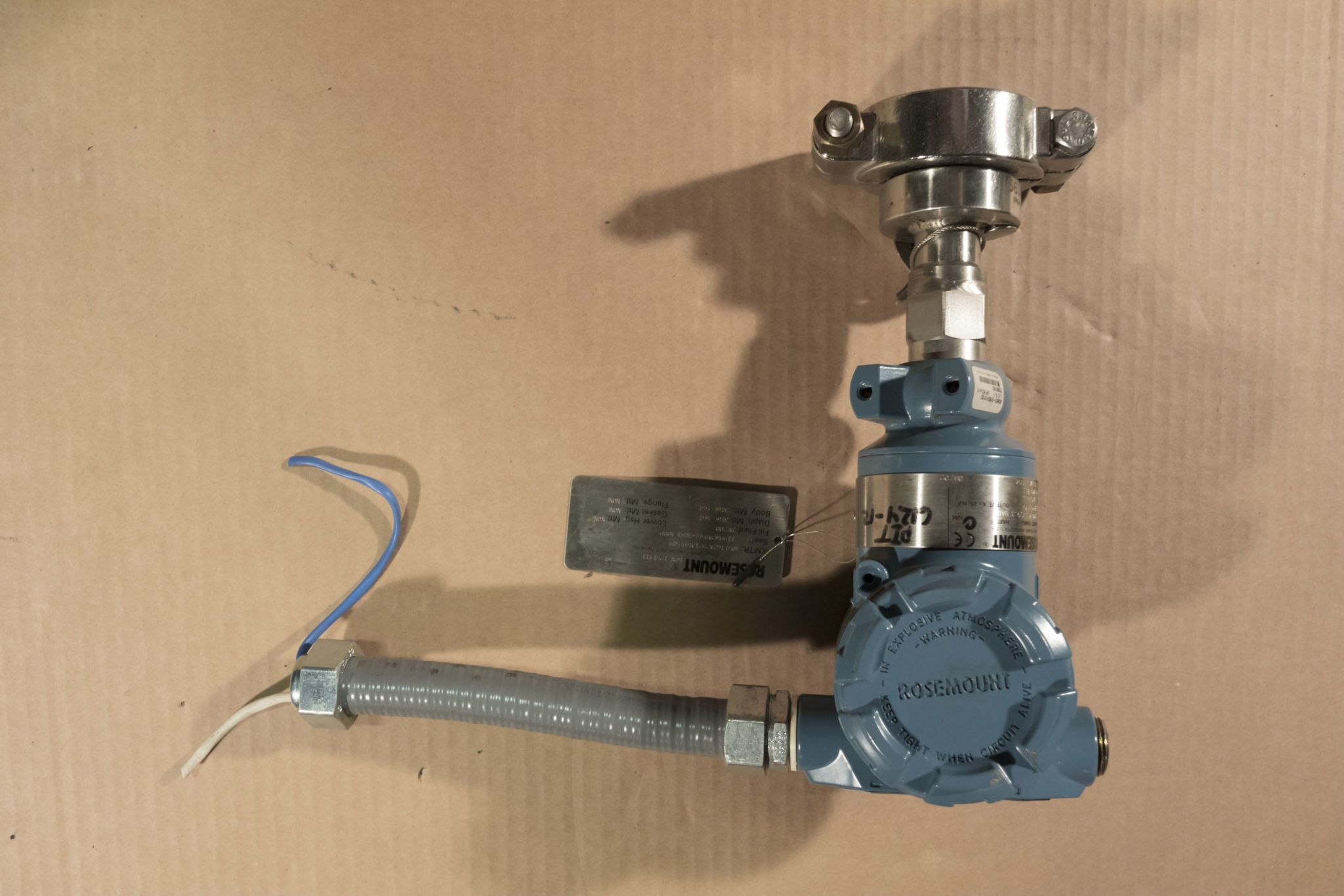 Rosemount Pressure Indicating Transmitter 3051 | High Purity Equipment