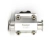 Aquasyn 1.5" 316L SS Diaphragm Valve Asceptic Sanitary Tri Clamp Connection - Image 3