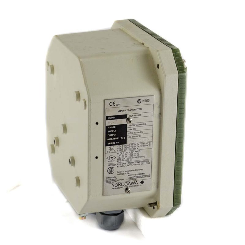 Yokogawa EXA PH202S pH/ORP Transmitter High Purity Equipment