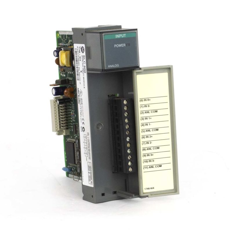 Allen Bradley 1746NI4 Series A SLC 500 Analog Input Module High