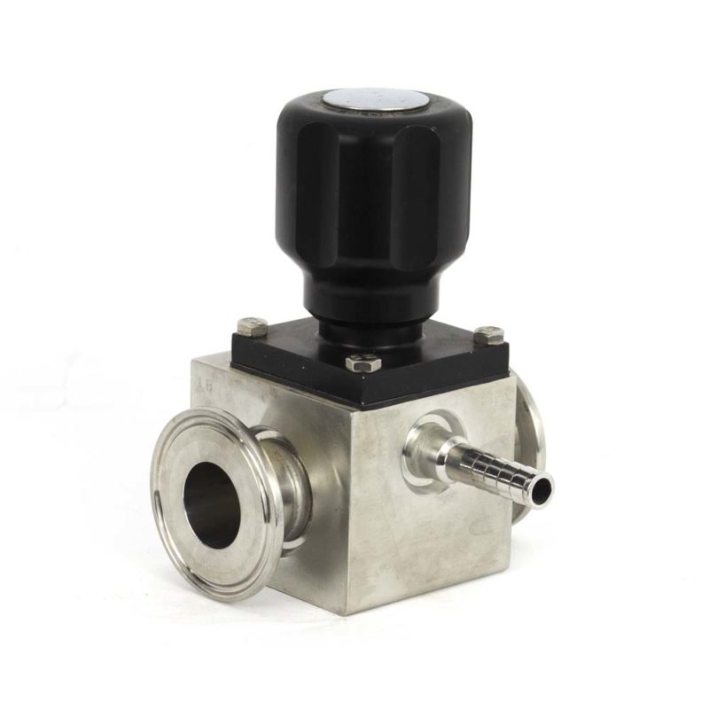 Swagelok 316L BPE SFV4 SS Point of Use Valve 1″ Sanitary Connections ...