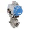QSM Tru-Flow 3" CF8M SS 1000 WOG Actuated Ball Valve Tri Clamp - Image 2