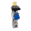 Flo-Tite 2" 316L CF3M SS 1500 WOG Actuated Ball Valve Tri Clamp - Image 4