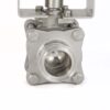 1.5" CF8M SS 1000 WOG Actuated Ball Valve Tri Clamp - Image 2