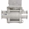 1.5" CF8M SS 1000 WOG Actuated Ball Valve Tri Clamp - Image 3