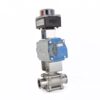 1.5" CF8M SS 1000 WOG Actuated Ball Valve Tri Clamp - Image 4