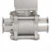 1.5" CF8M SS 1000 WOG Actuated Ball Valve Tri Clamp - Image 5