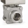 1.5" CF8M SS 1000 WOG Actuated Ball Valve Tri Clamp - Image 4