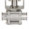 1.5" CF8M SS 1000 WOG Actuated Ball Valve Tri Clamp - Image 5