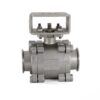 Flo-Tite 2" 316L CF3M SS 1500 WOG Actuated Ball Valve Tri Clamp