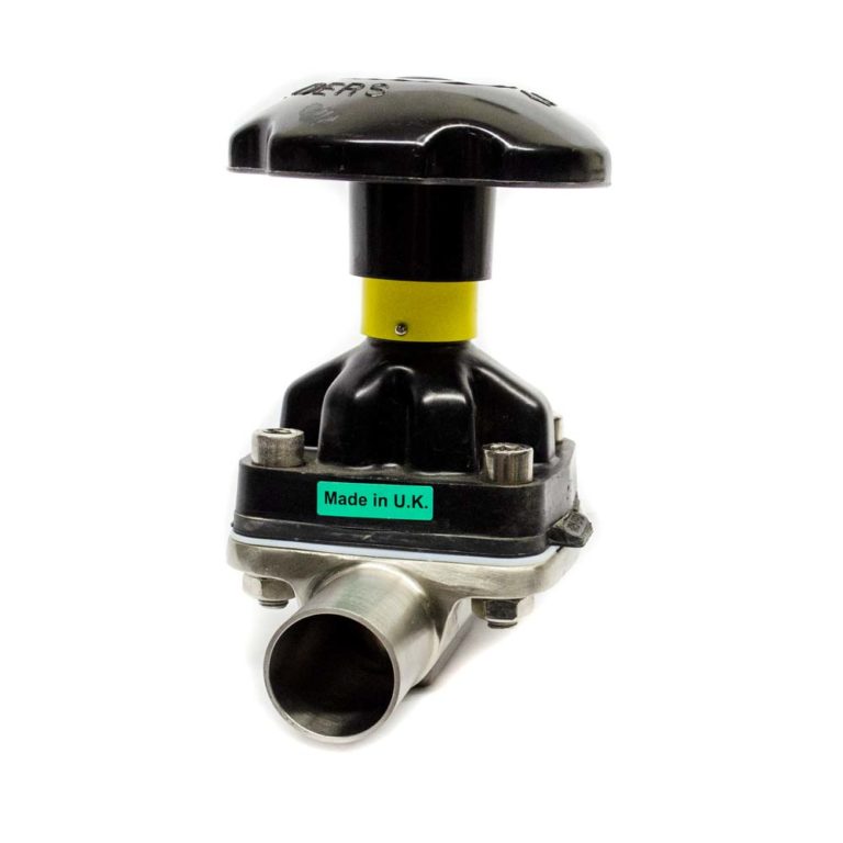 Crane Saunders 316L Stainless Steel 1.5" Diaphragm Valve 464709102